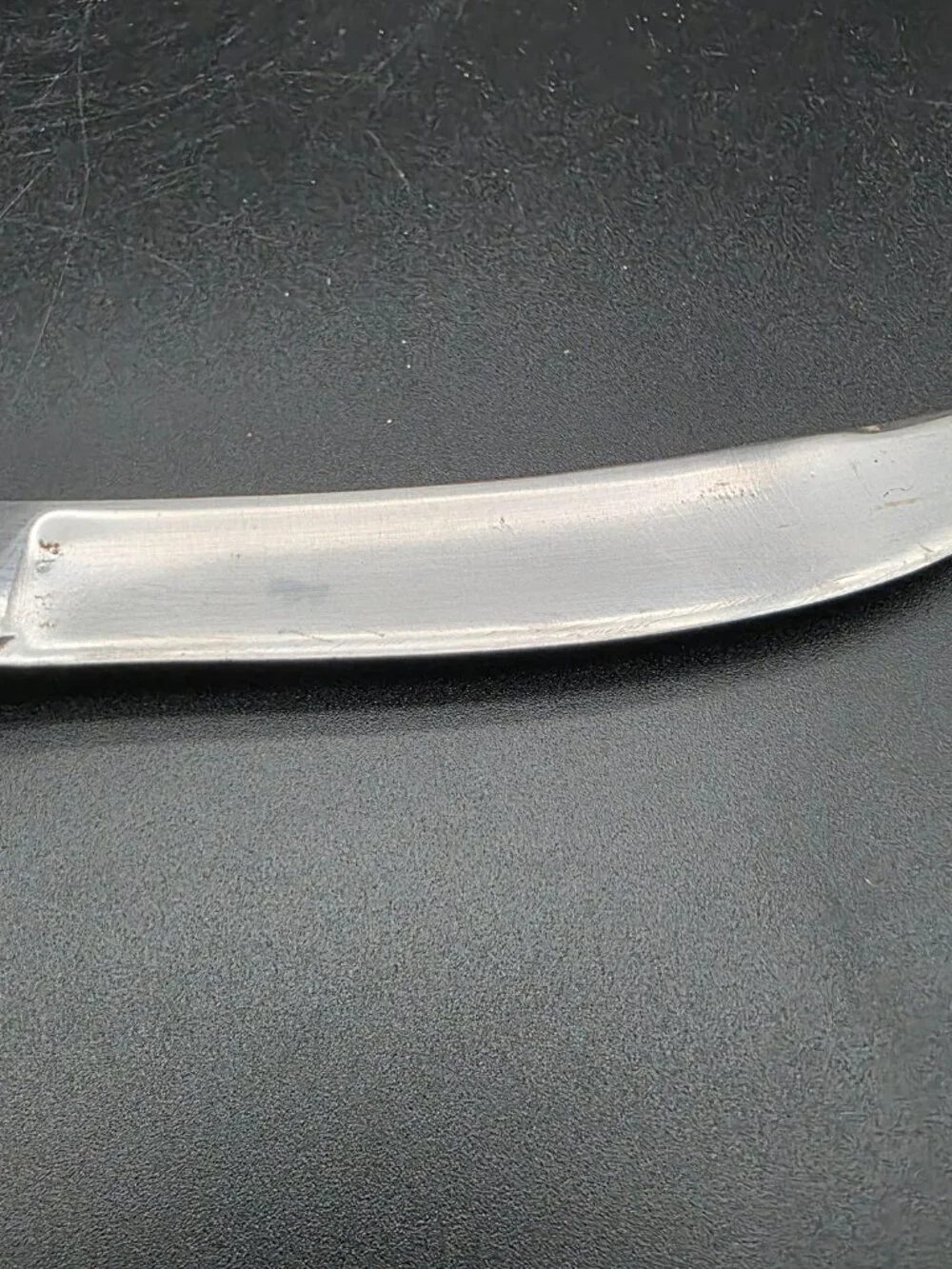 Rare three band Buck 118 Fixed Blade Knife Vintage 1961 melamine white